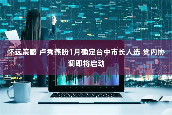 怀远策略 卢秀燕盼1月确定台中市长人选 党内协调即将启动