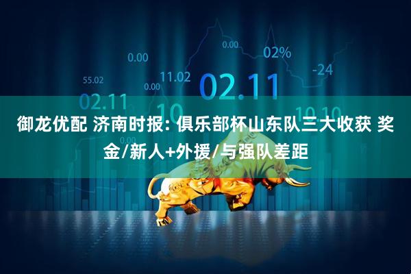 御龙优配 济南时报: 俱乐部杯山东队三大收获 奖金/新人+外援/与强队差距